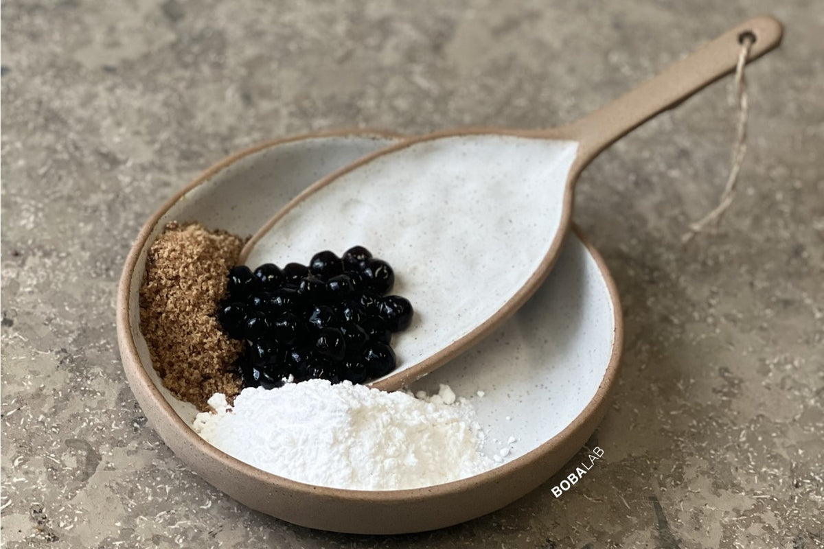 BobaLab home-made tapioca pearls. 