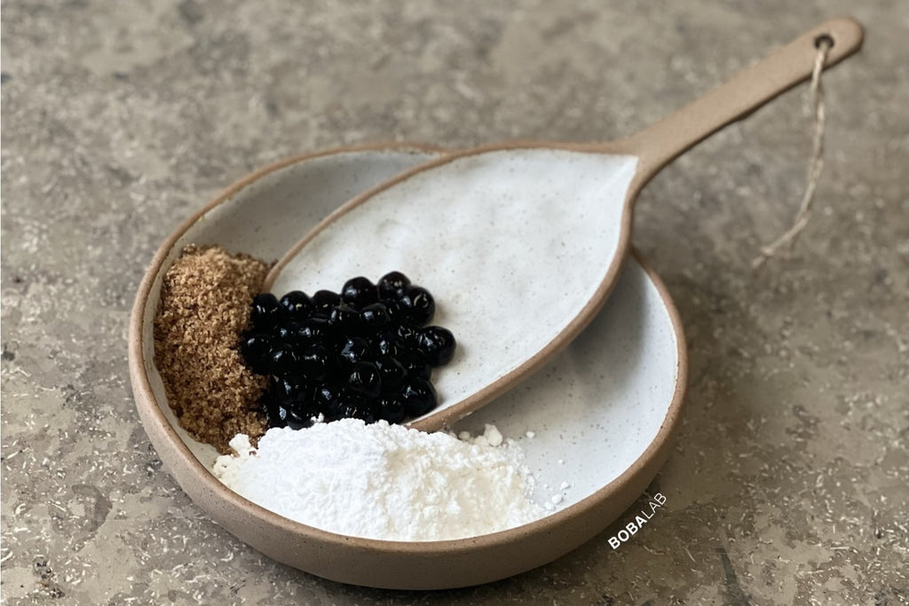 BobaLab home-made tapioca pearls. 