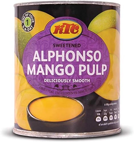 KTC Alphonso Mango Pulp 850g/tin
