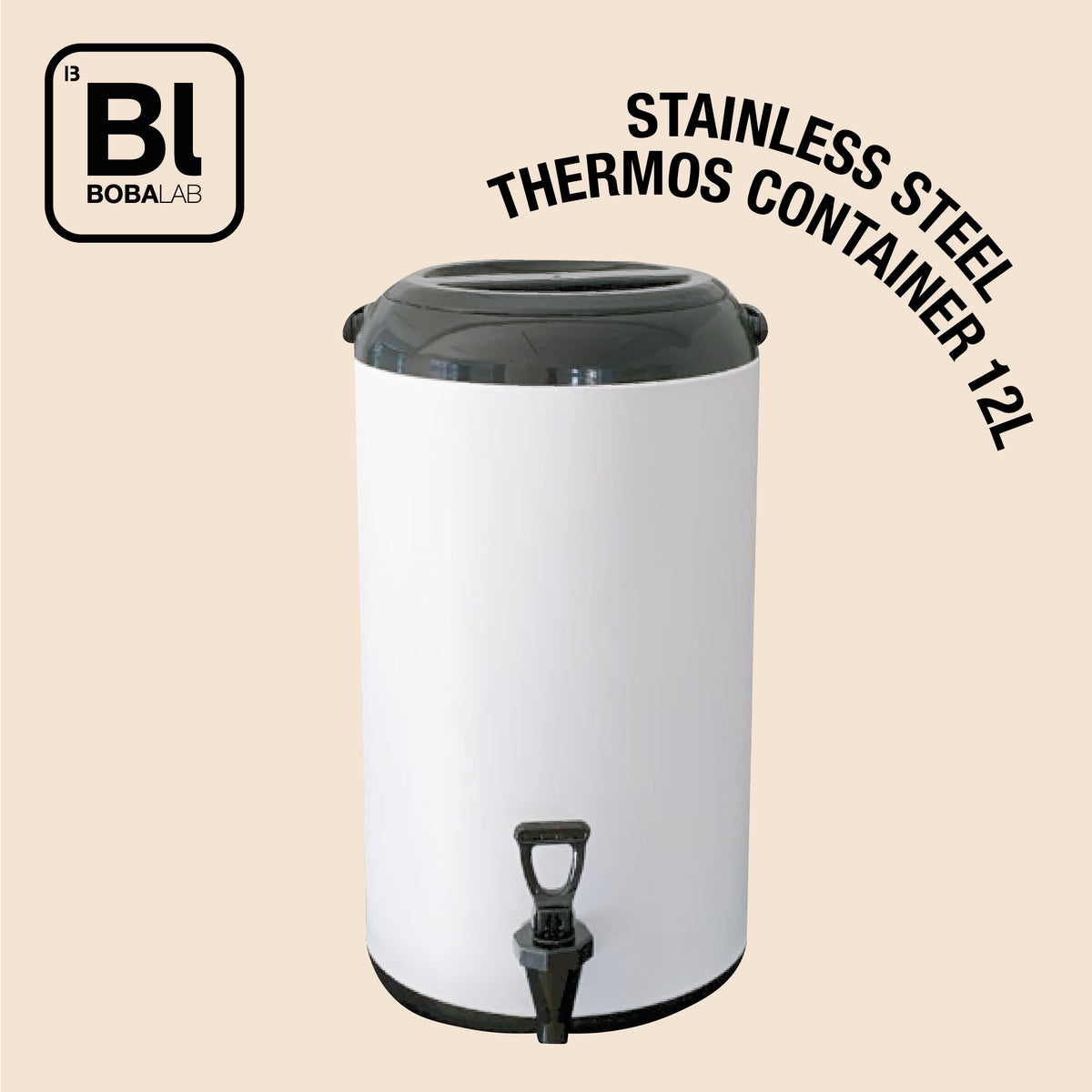 Stainless Steel Thermos Tank 12L