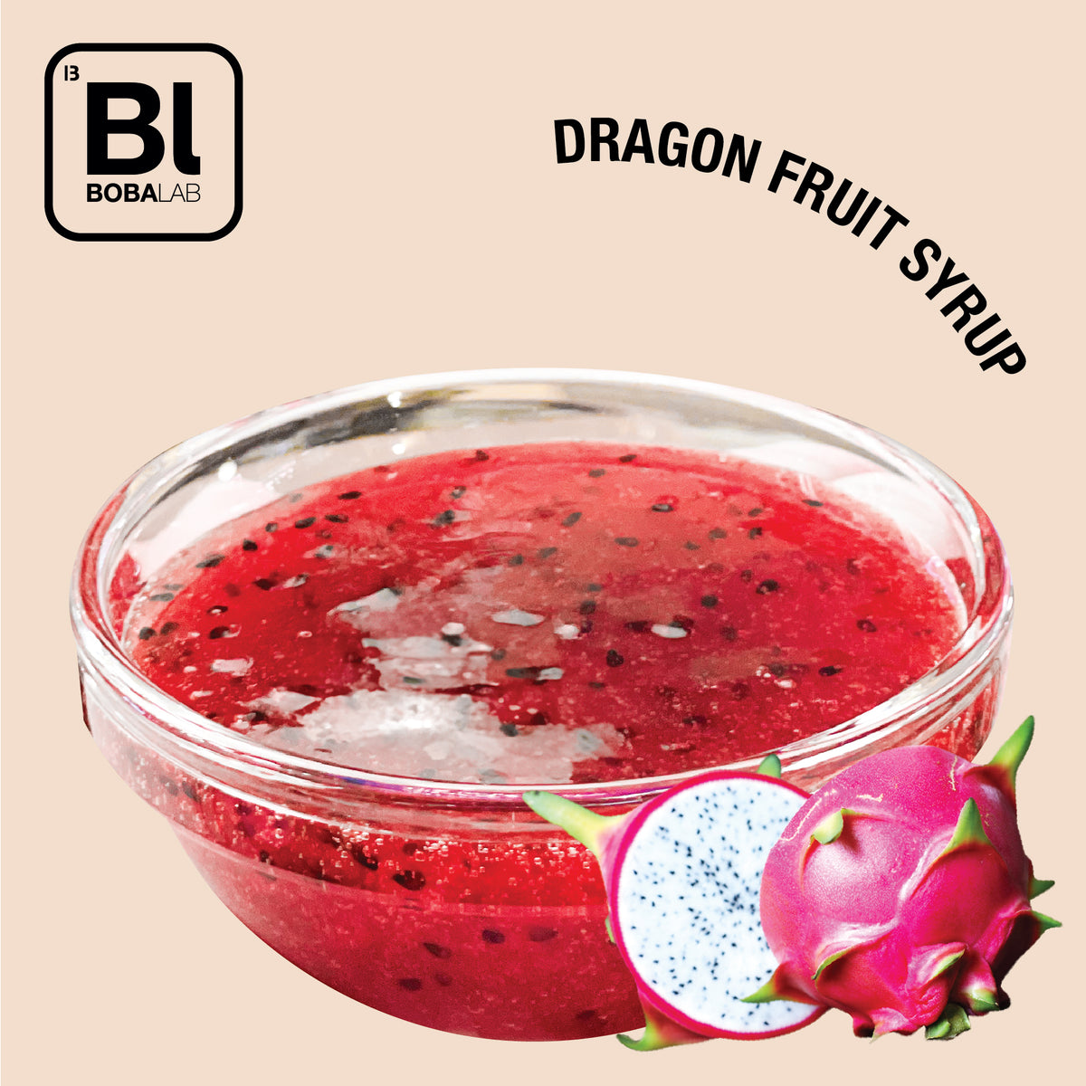 Dragonfruit Syrup 2.5kg/bottle
