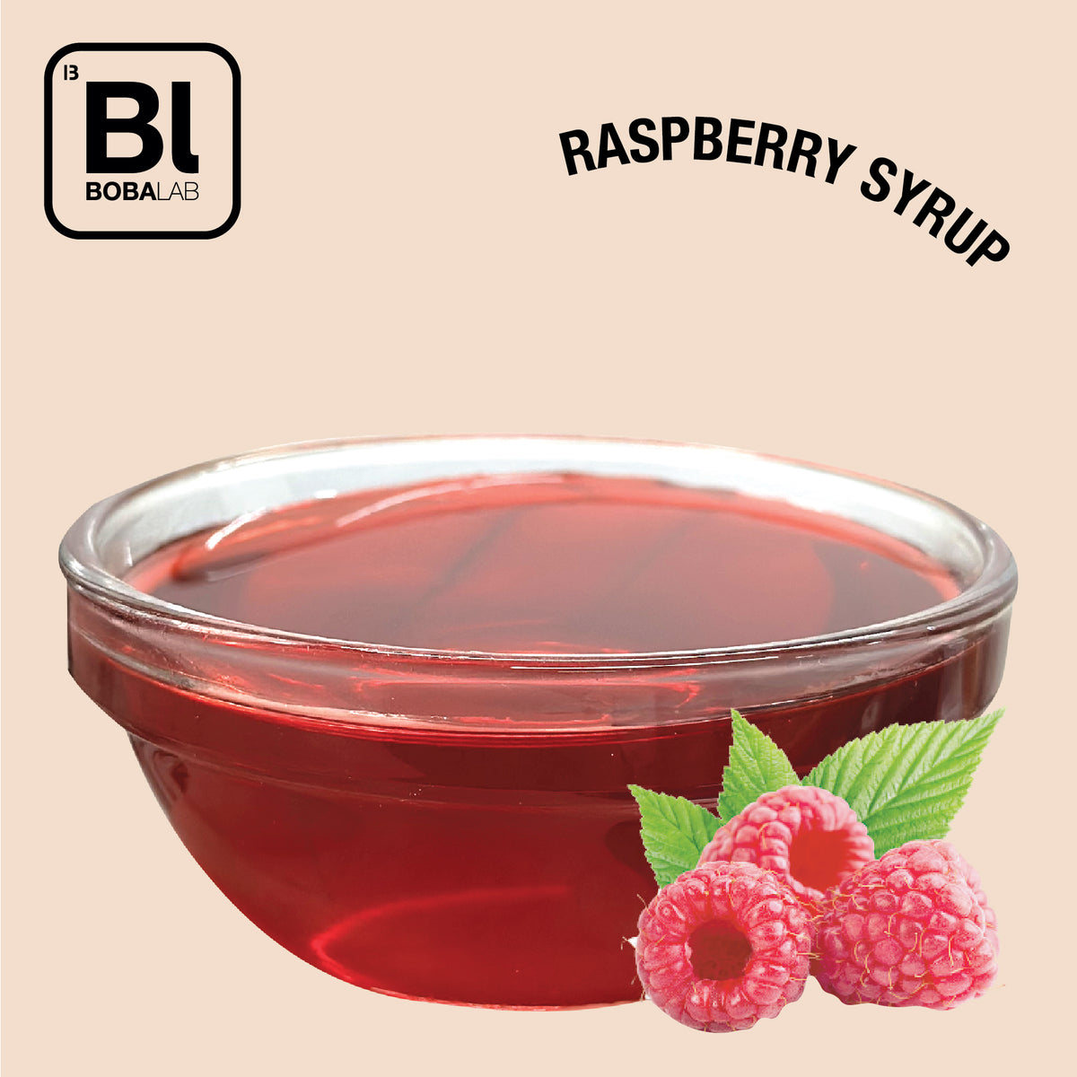 Raspberry Syrup 2.5kg/bottle