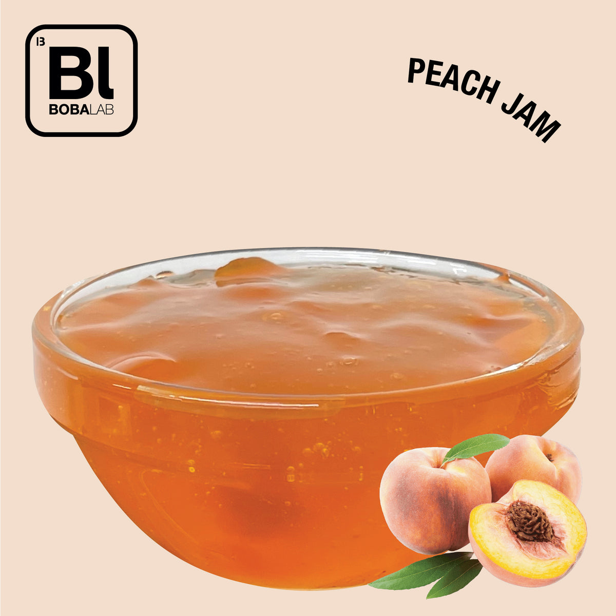 Peach Jam 4kg/tub