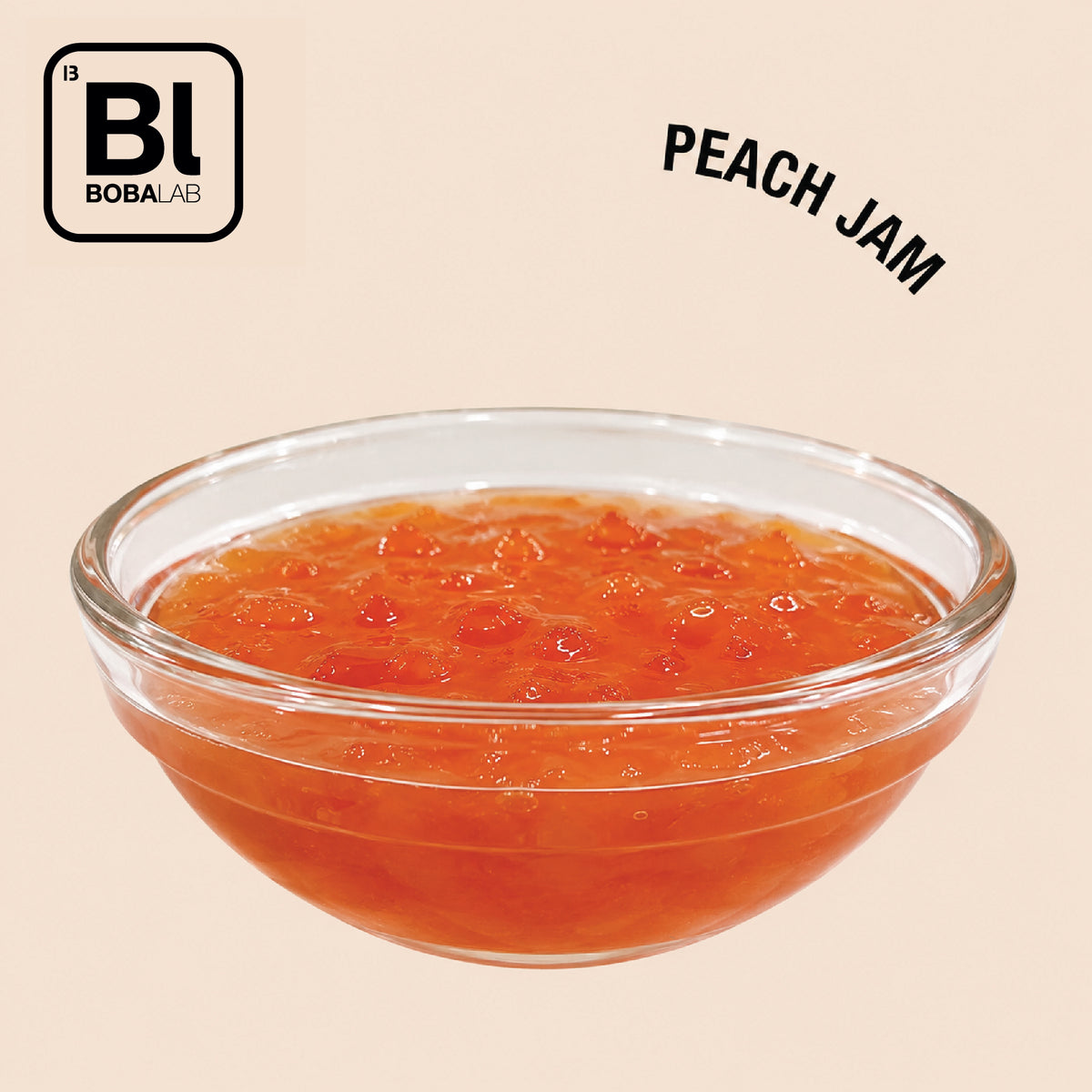 Premium Peach Jam 1kg/tub