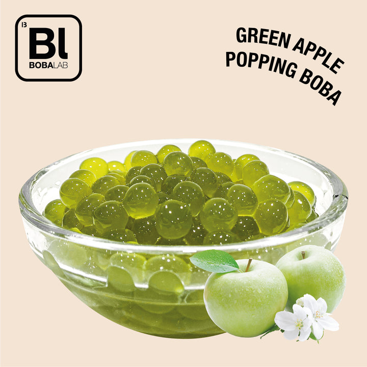 Green Apple Popping Bubbles 3.2kg/tub