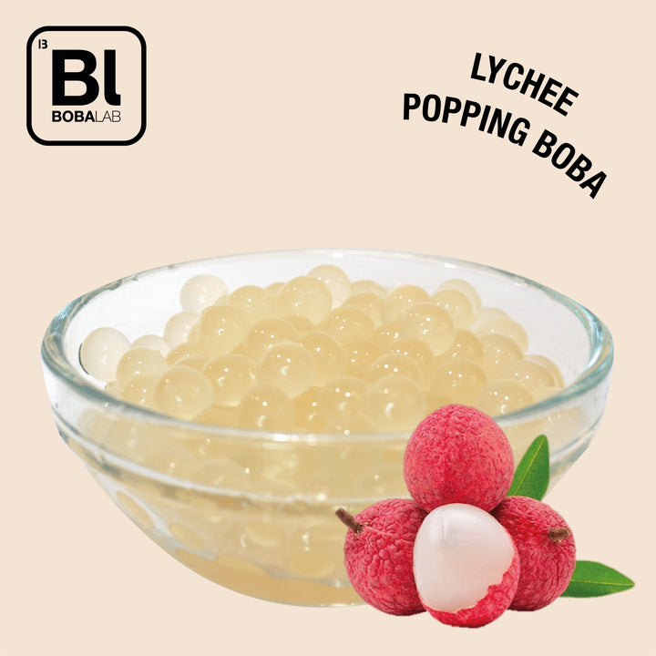 Lychee Popping Bubbles 3.2kg/tub