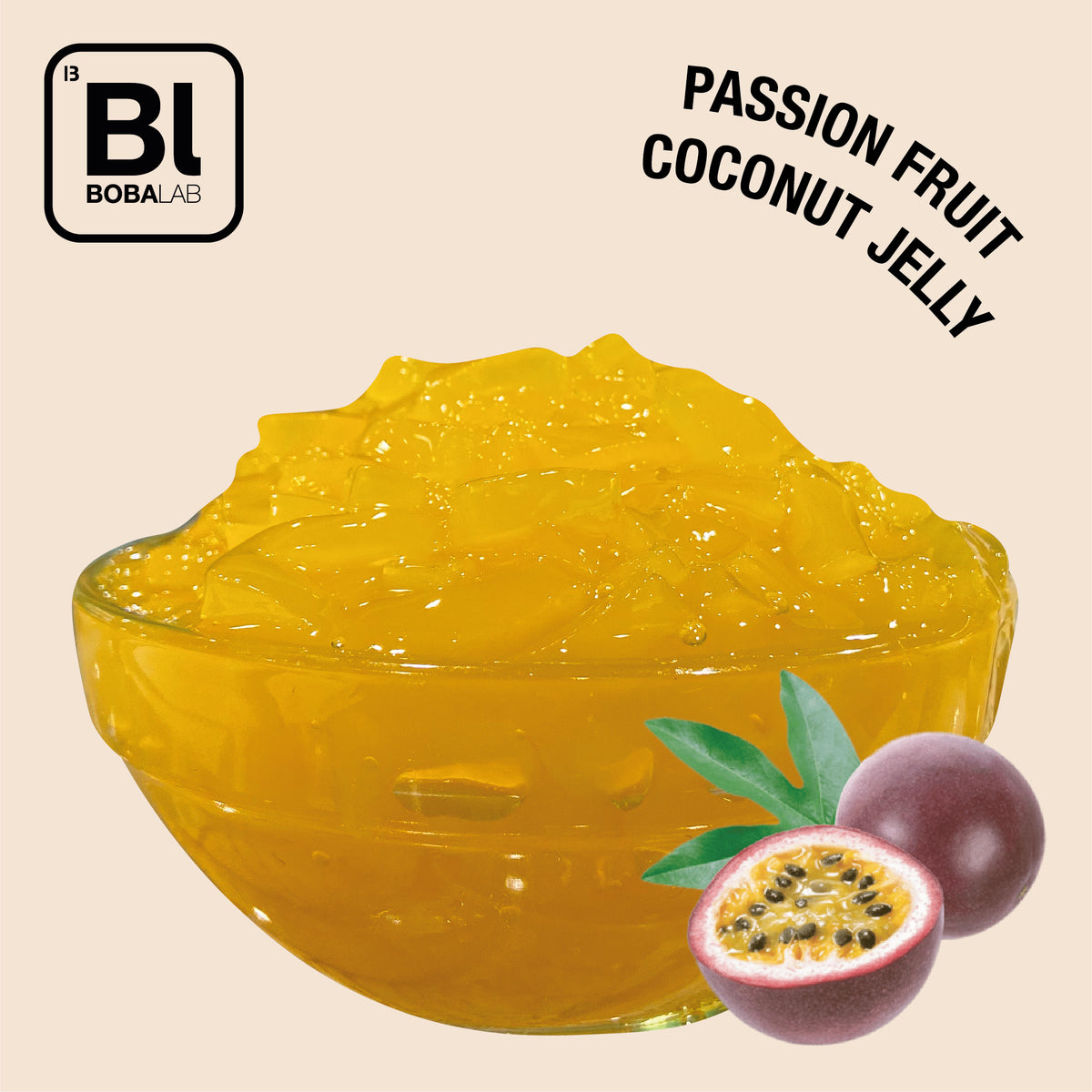 Passion Fruit Jelly 4kg/tub