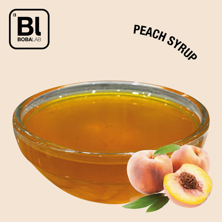 Peach Syrup 2.5kg/bottle
